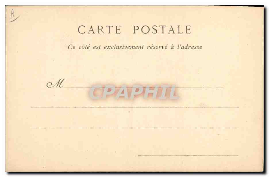 CPA Charles IX Roi de France — Verso