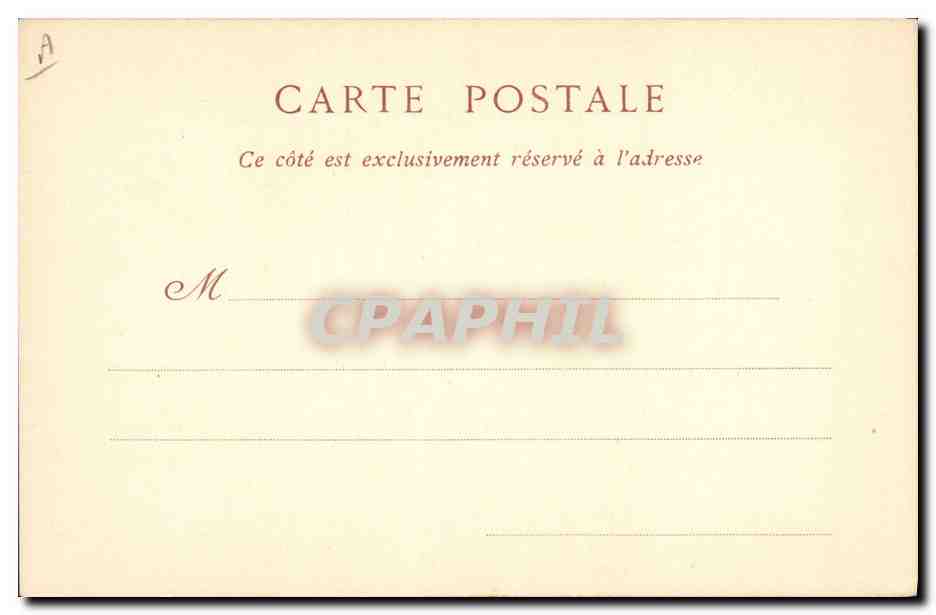 CPA Napoleon II Roi de Rome — Verso