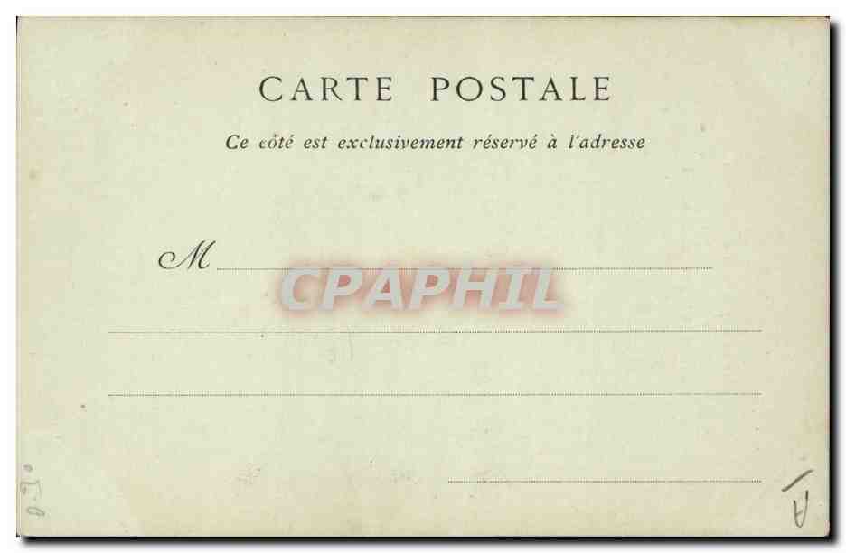 CPA Louis XIV dit le Grand Roi de France — Verso