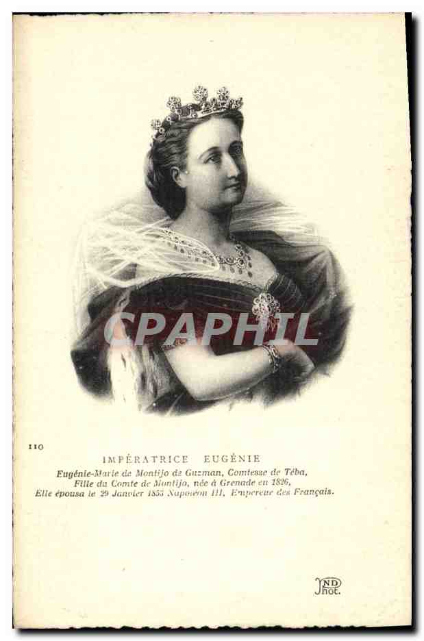CPA Imperatrice Eugenie Comtesse de Teba