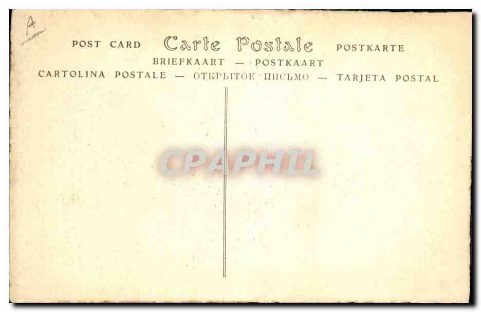 CPA Imperatrice Eugenie Comtesse de Teba — Rückseite