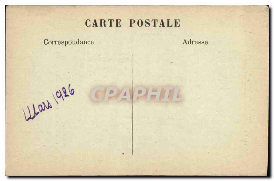 CPA Lamartine Saint Point Chateau de Lamartine — Rückseite