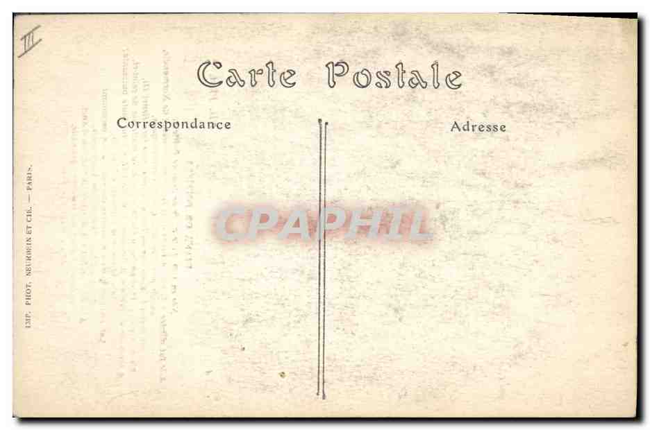 Diane de Poitiers — Portrait — ND. Phot. (n°64) — Verso