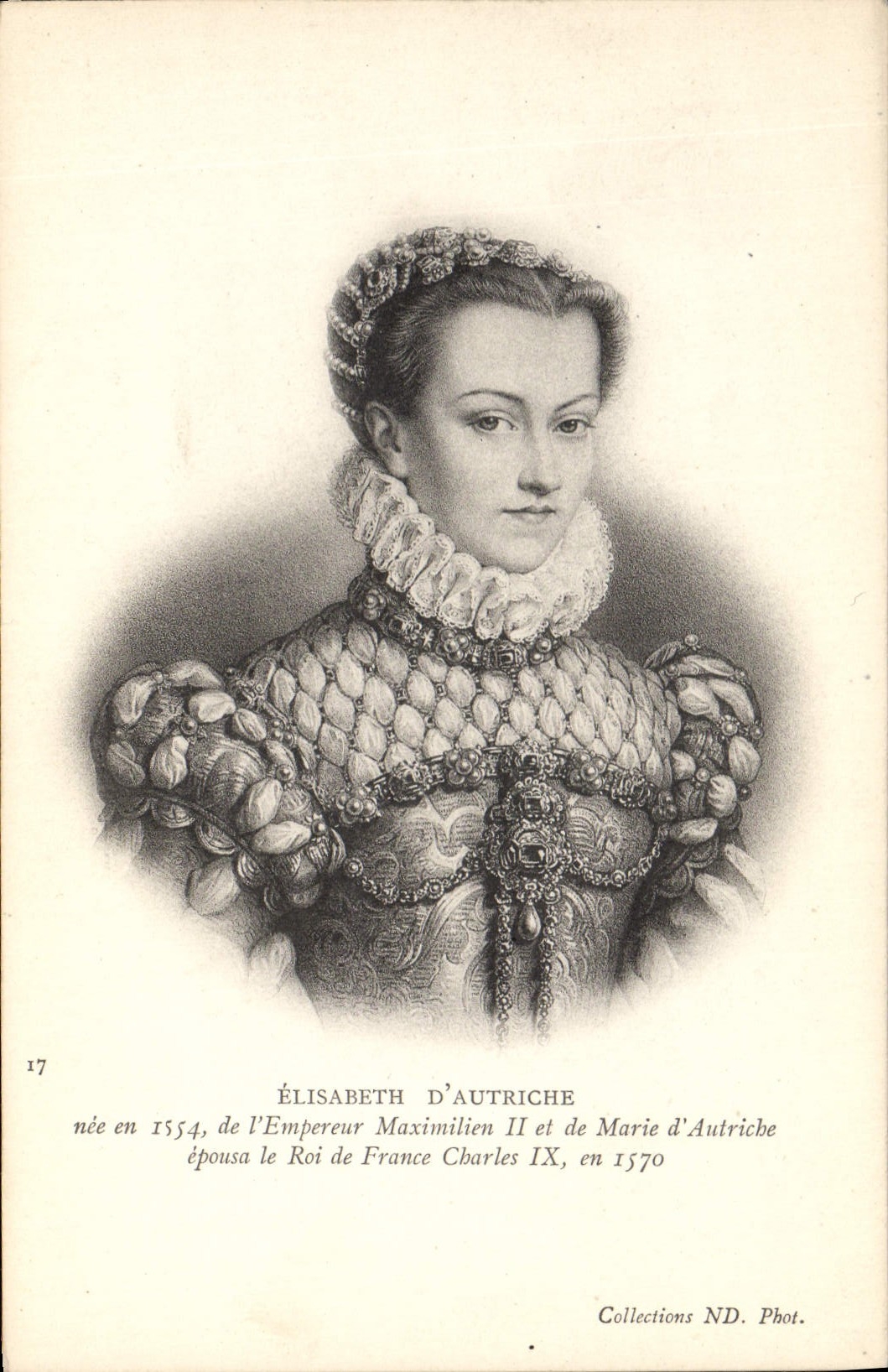 CPA Elisabeth d'Autriche 