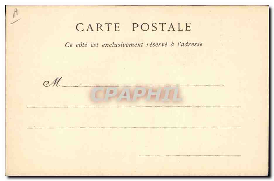 CPA Elisabeth d'Autriche  — Verso