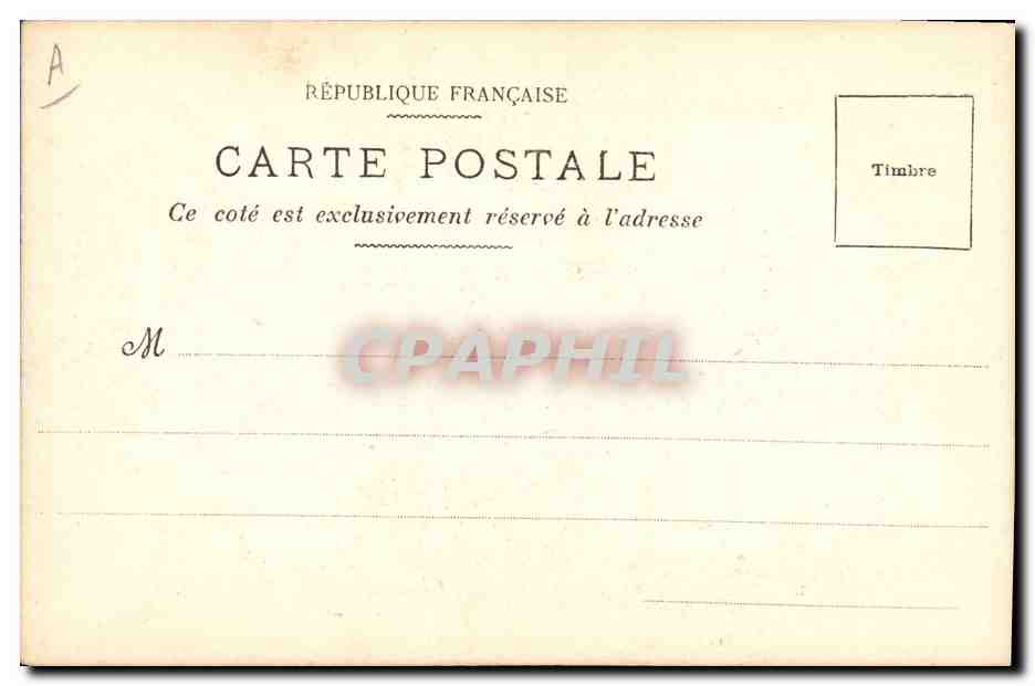 CPA Marie louise Archiduchesse d'Autriche Imperatrice des Francais — Rückseite