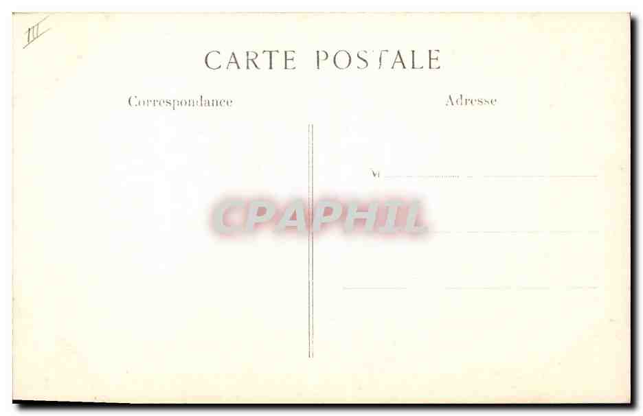 CPA Musee Carnavalet Lucile Desmoulins Boilly — Verso
