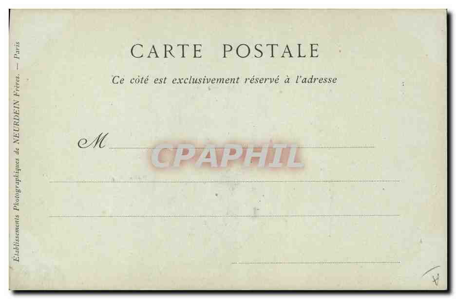 CPA Canova Sculpteur italien — Verso