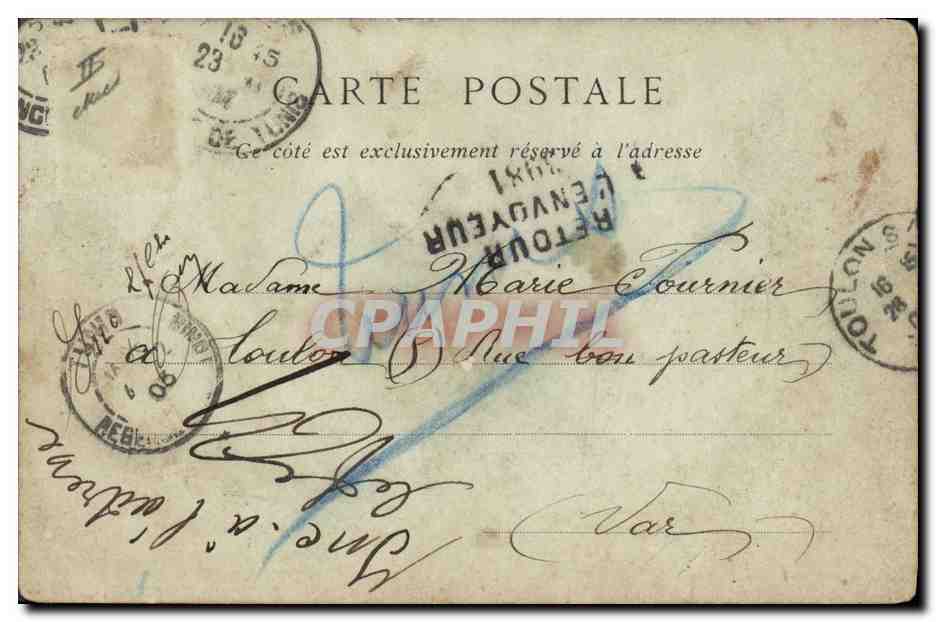 CPA Militaria Tunisie Spahis de l'Oudja — Rückseite