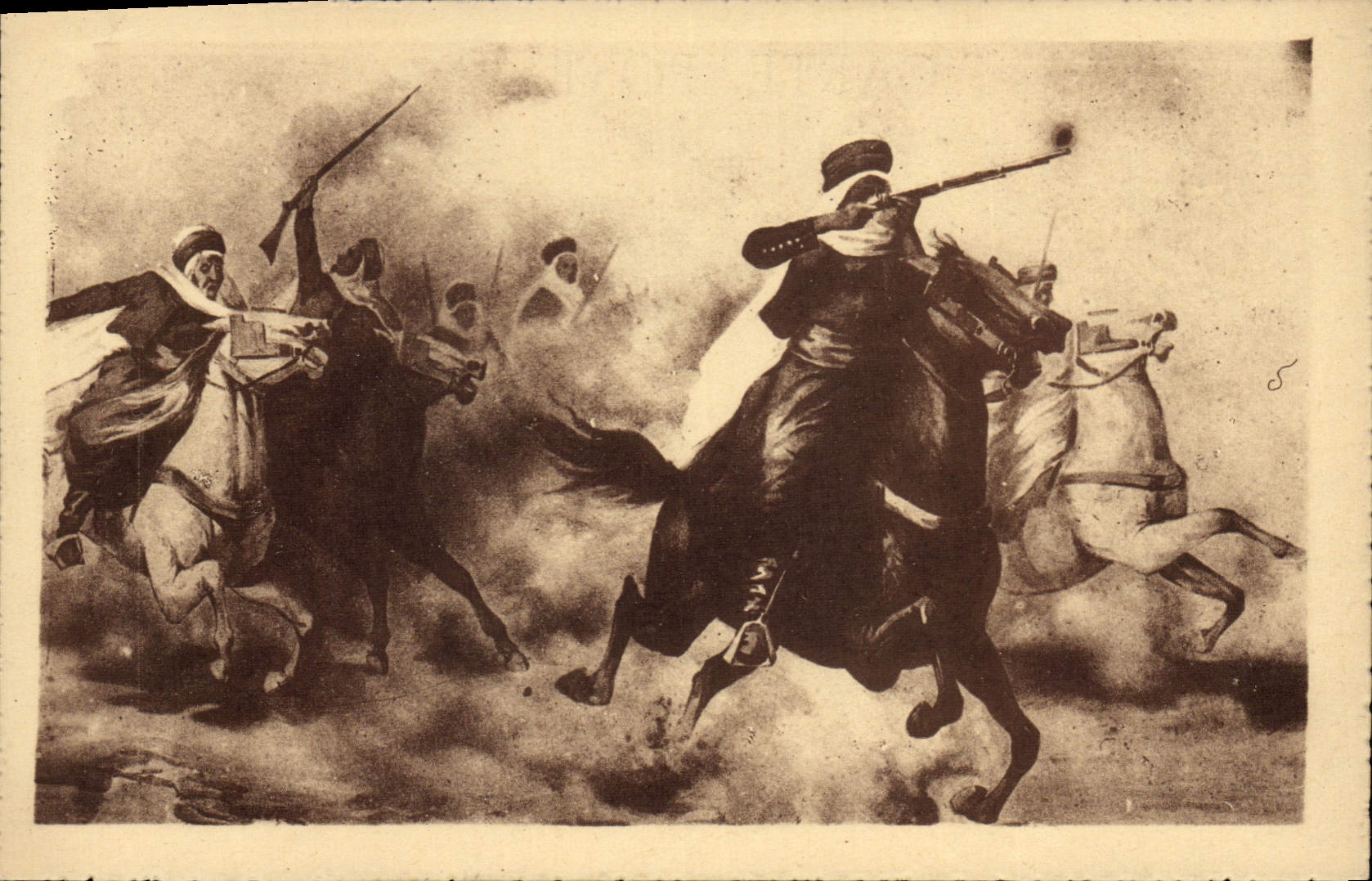CPA Militaria Fantasia