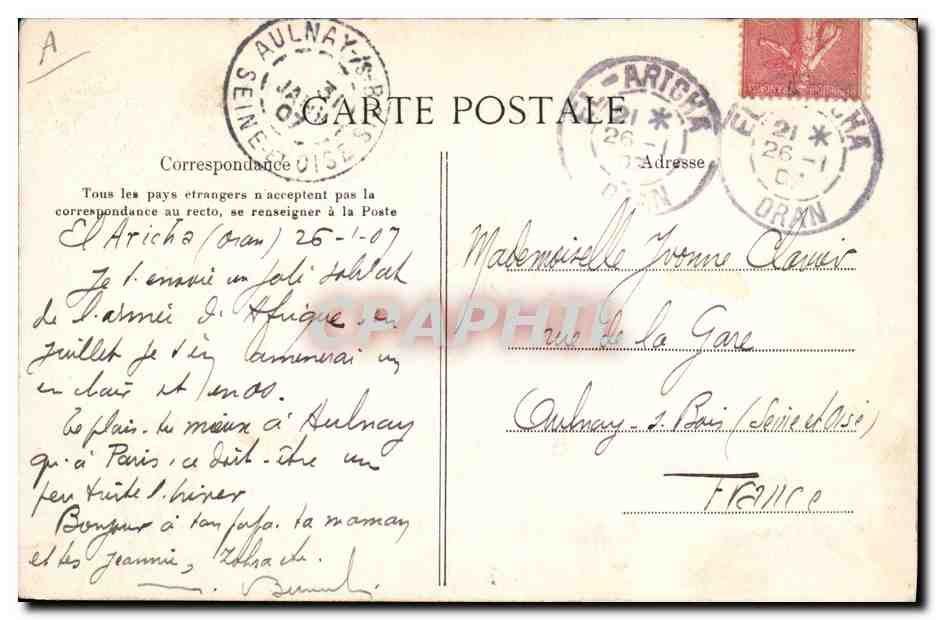 Algérie — Spahis — Collection Idéale P.S. — Reverso