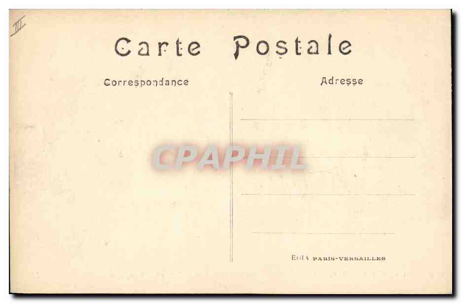 Convoi de spahis traversant le pont de bateaux à Compiègne — Guerre de 1914 — Éditeur LL. n° 97 — Reverso