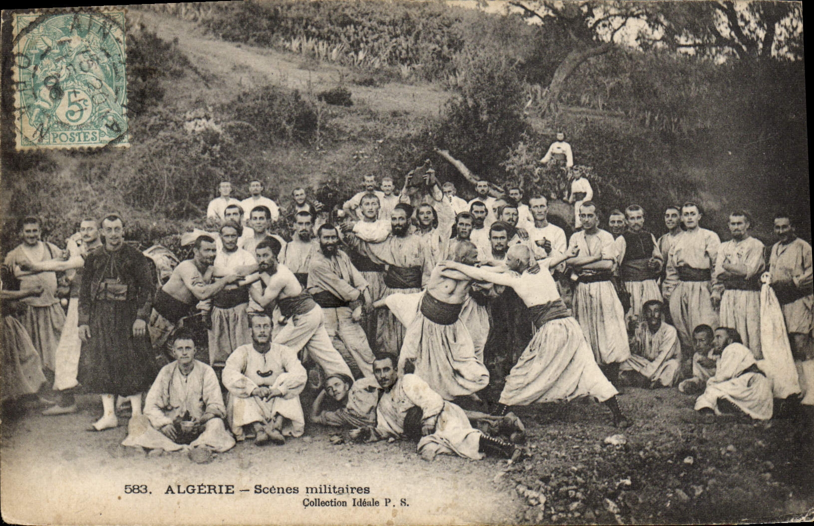 CPA Militaria Algerie Scenes militaires