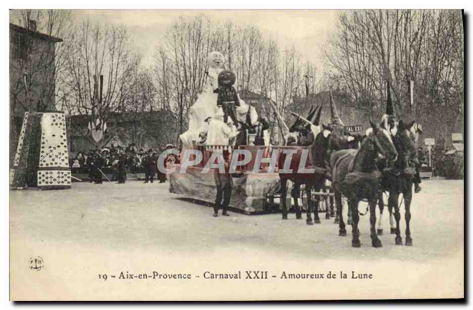 Aix-en-Provence — Carnaval XXII — Amoureux de la Lune