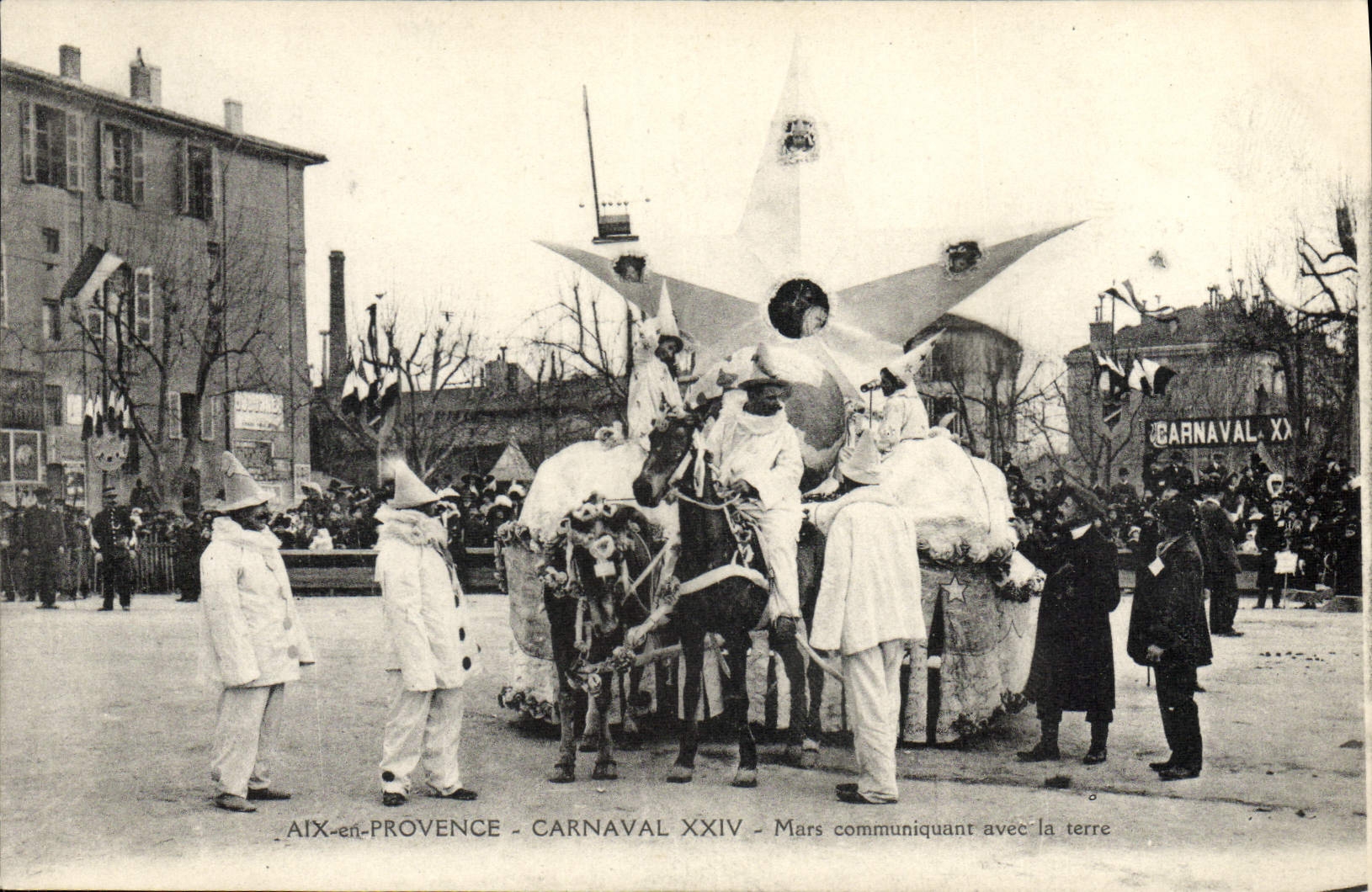 AIX-en-PROVENCE - CARNAVAL XXIV - Mars communiquant avec la terre