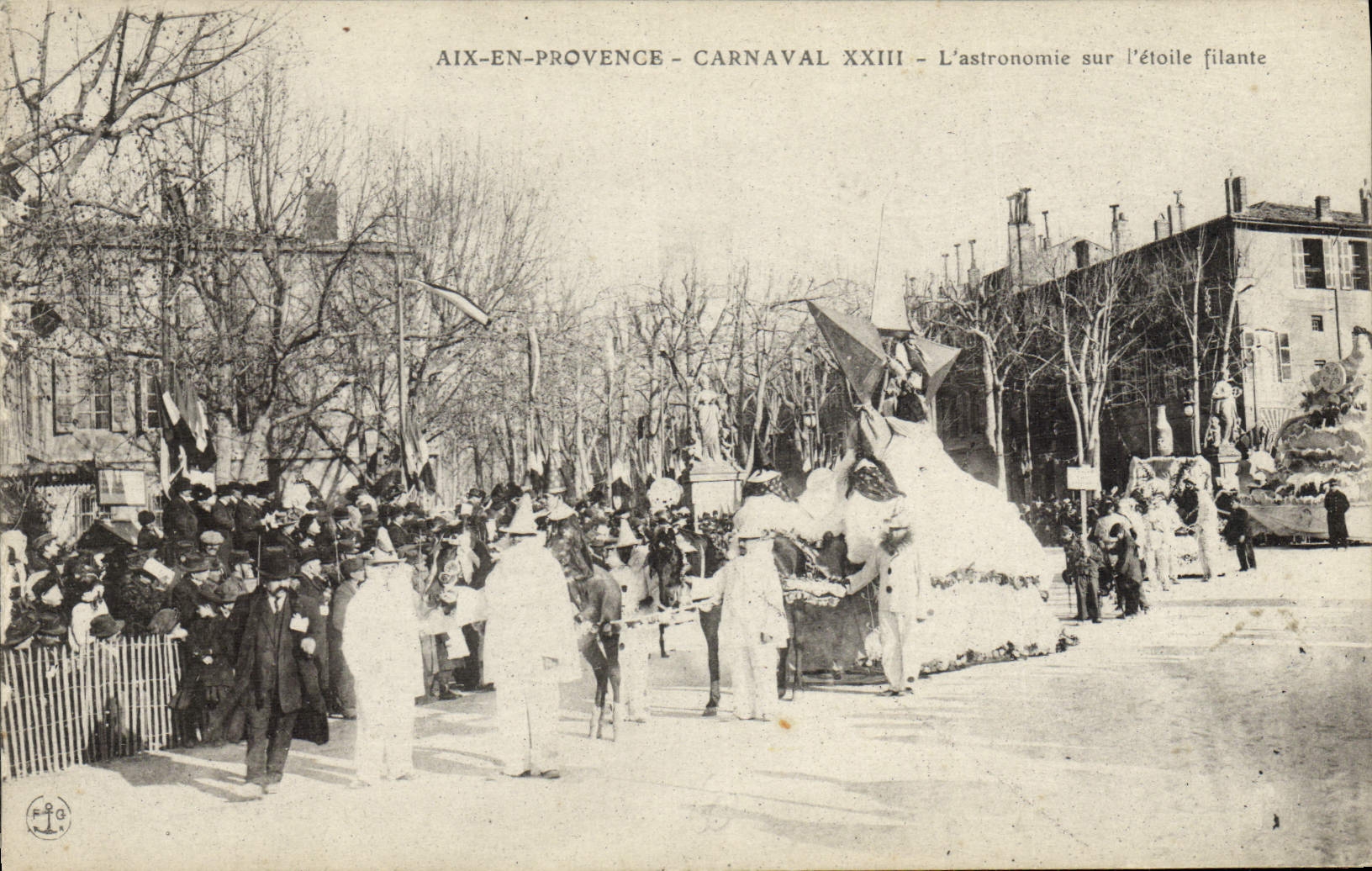 Aix-en-Provence - Carnaval XXIII - L'astronomie sur l'étoile filante