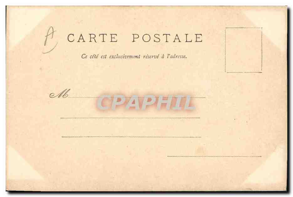 Scène de voyage aérien — ballon dirigeable et lune — éditeur A. CPHAPHIL — Reverso