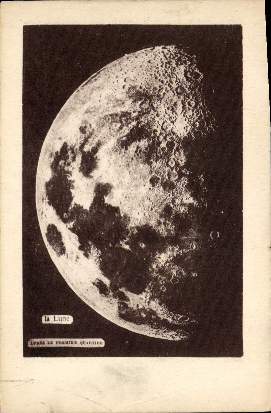 La Lune — Après le premier quartier — éditeur non identifié