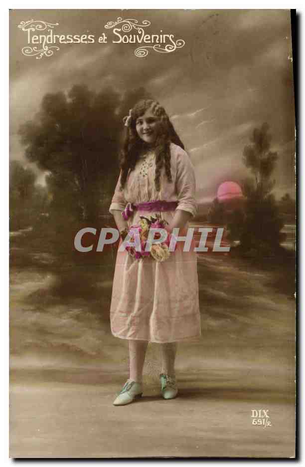 CPA Fantaisie Lune Enfant