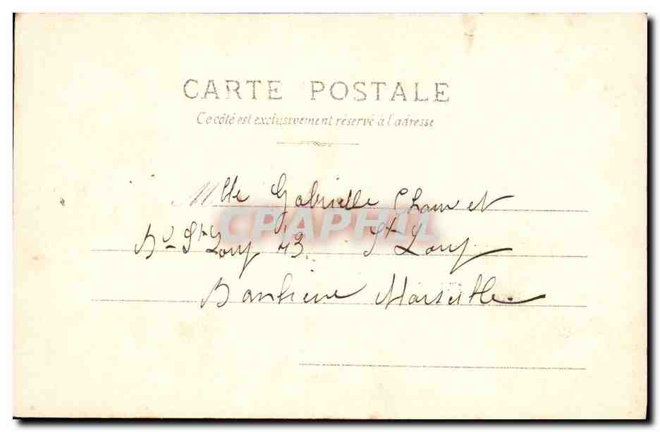 Les Ondines — Reutlinger S.I.P. n° 61/4 — Verso