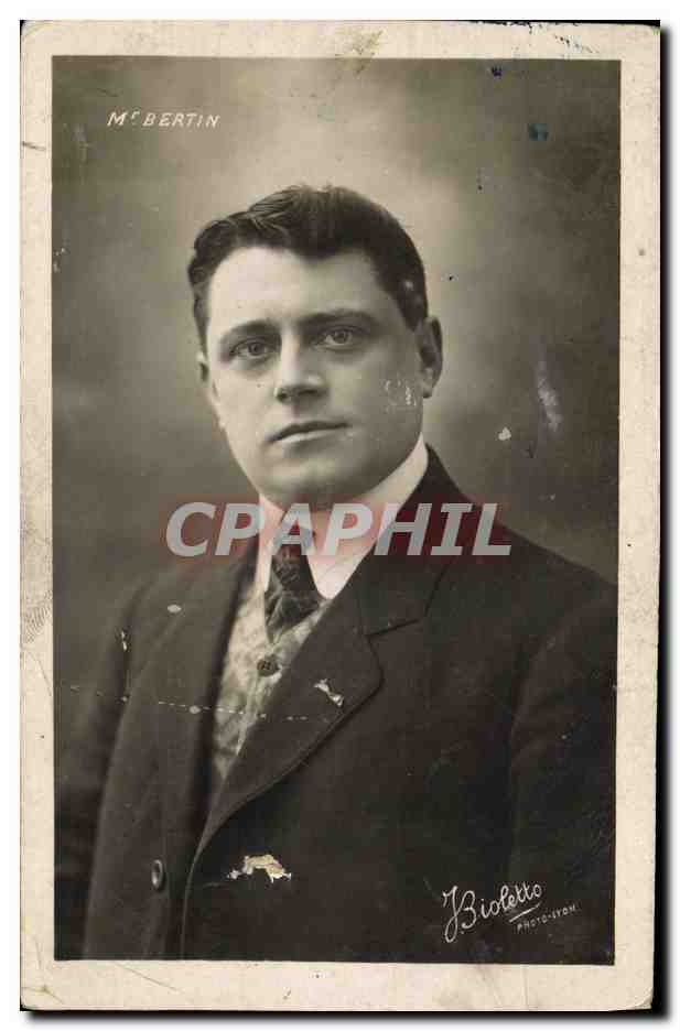 Portrait de M. Bertin — Photo de studio — Bioletto, Photographe