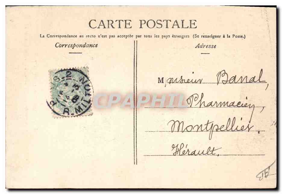 CPA Theatre Albert lambert Severo Forelli Comedie Francaise  — Verso