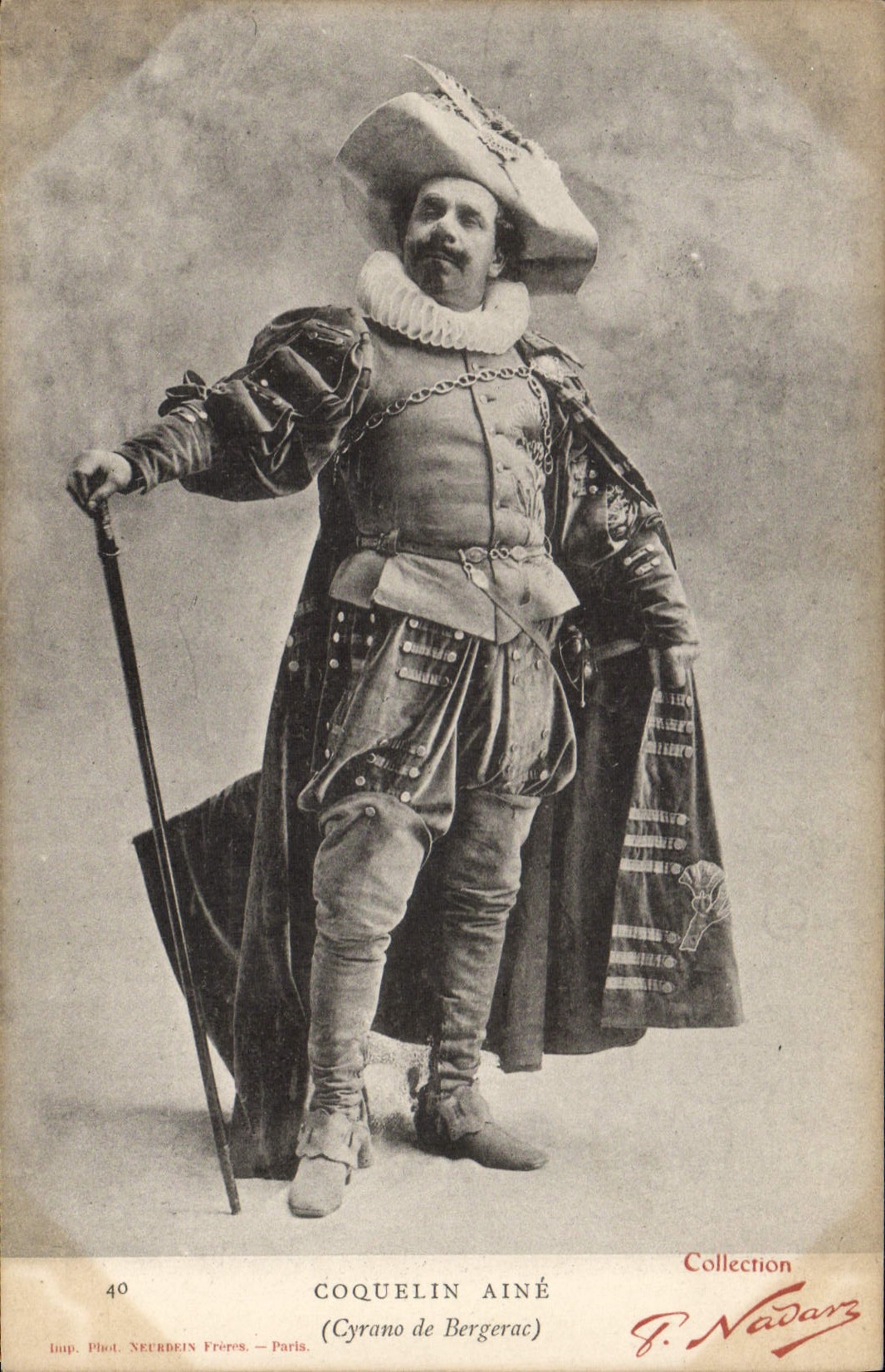 CPA Theatre Coquelin Aine Cyrano de Bergerac 