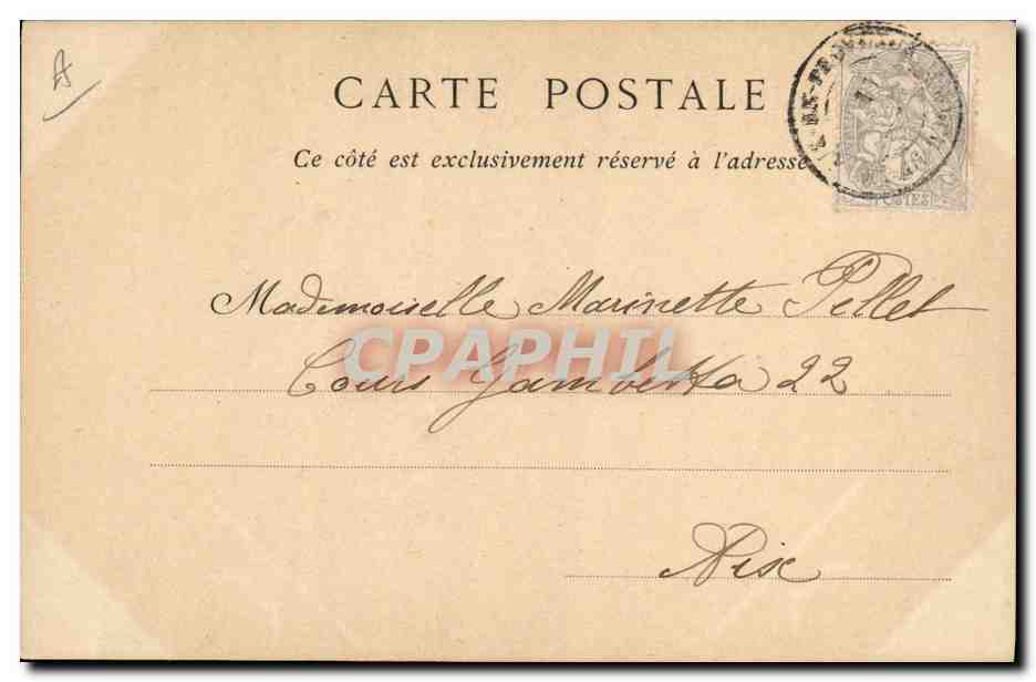 CPA Theatre Coquelin Aine Cyrano de Bergerac  — Verso