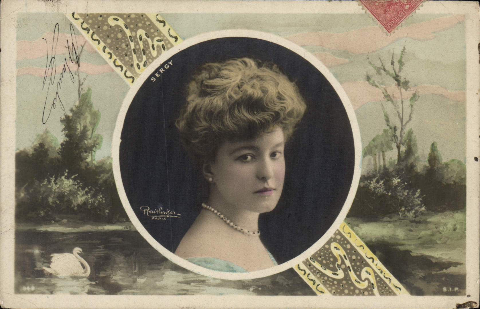 Portrait de femme — S.I.P. — Photographe Reuillard, Paris