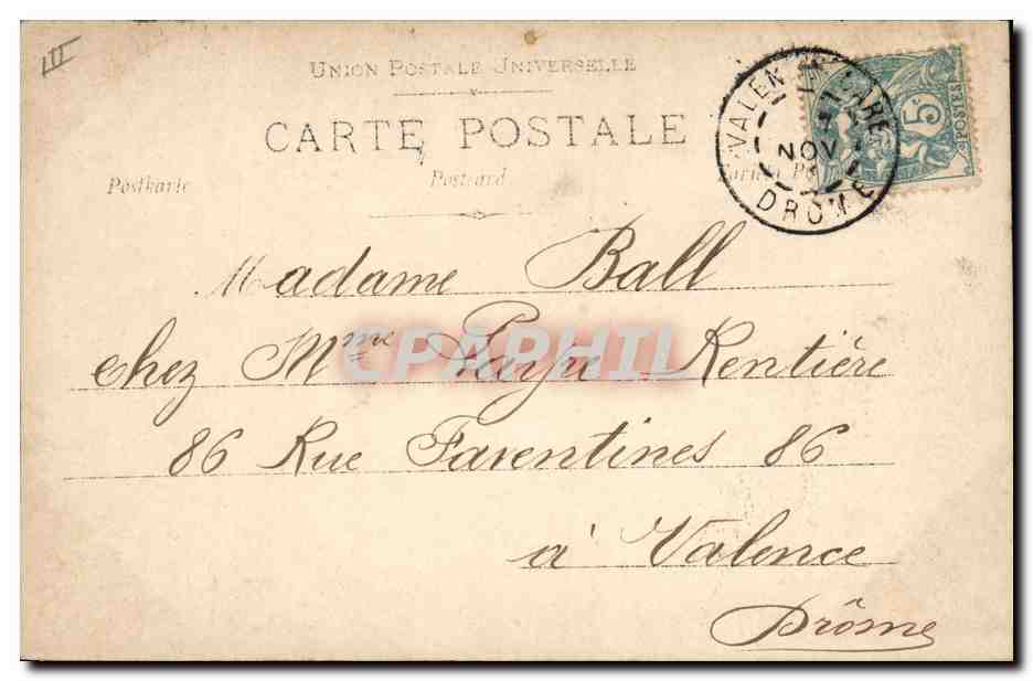 Femme en fourrure — Souvenir affectueux BARGY — éditeur Réutlinger sIr — Reverso