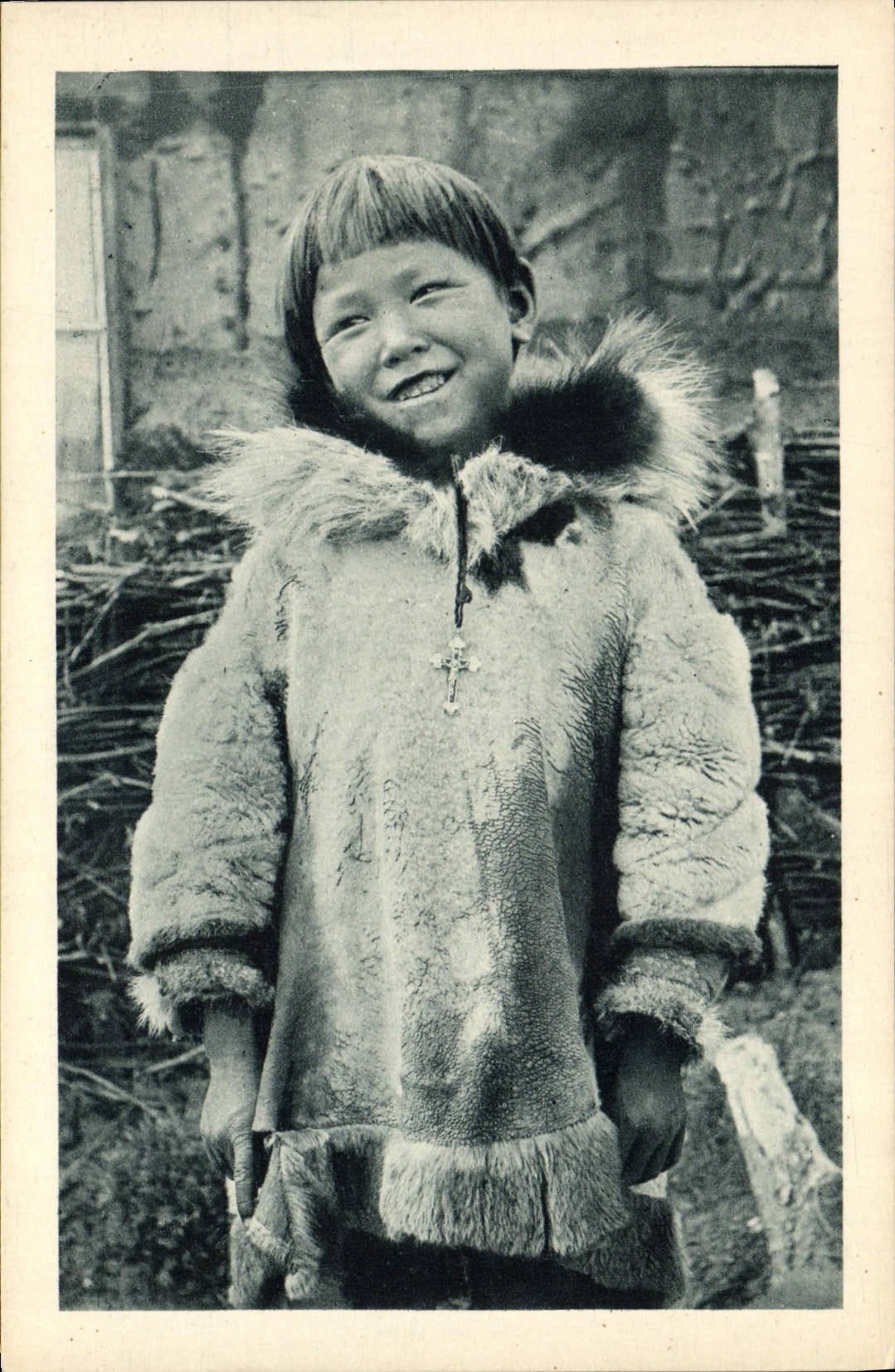 CPA Polaire Jean qui rit Chez les Esquimaux Alaska