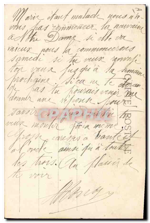CPA Polaire Frere et soeur Alaska — Rückseite