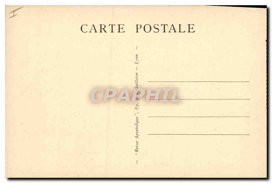 CPA Polaire Missions des oblats de Marie Immaculee Amerique du Nord Toujours plus loin En contemplant les icebergs  — Rückseite