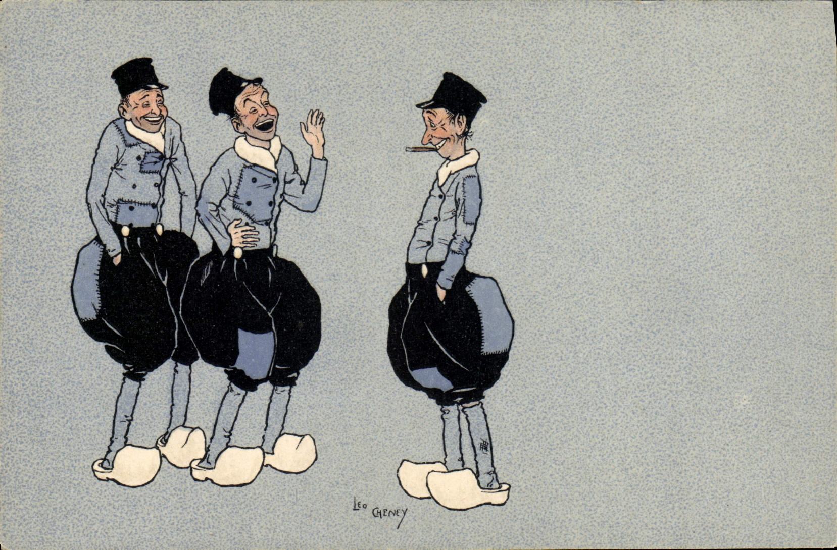 CPA Fantaisie Illustrateur Leo Cheney