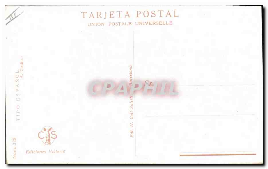 CPA Fantaisie Illustrateur Codina Femme — Rückseite