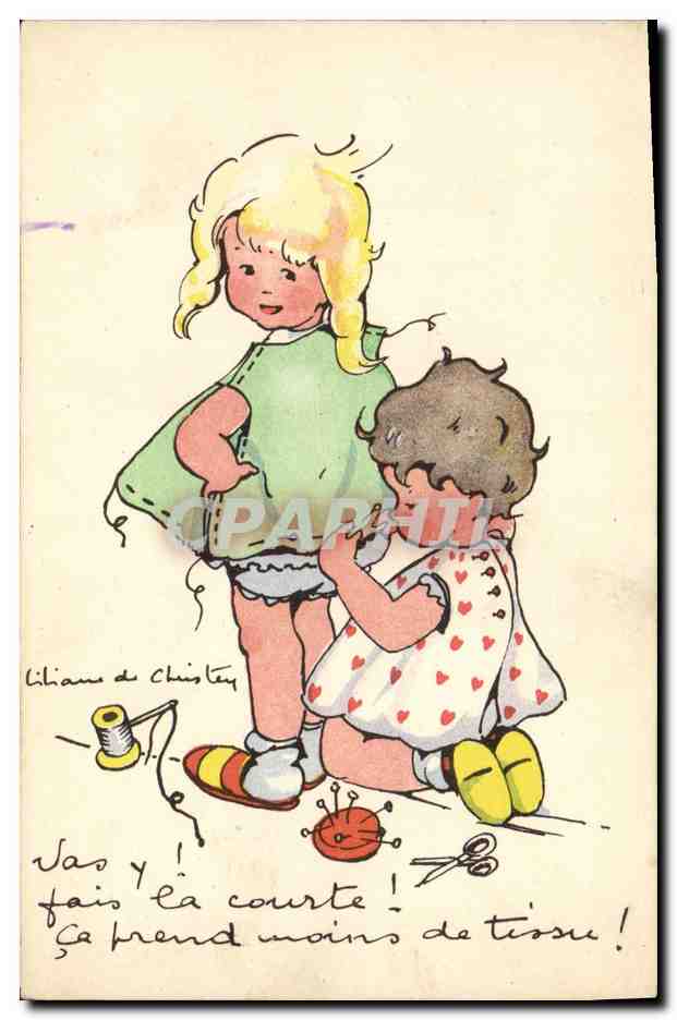 CPA Fantaisie Illustrateur Enfants 