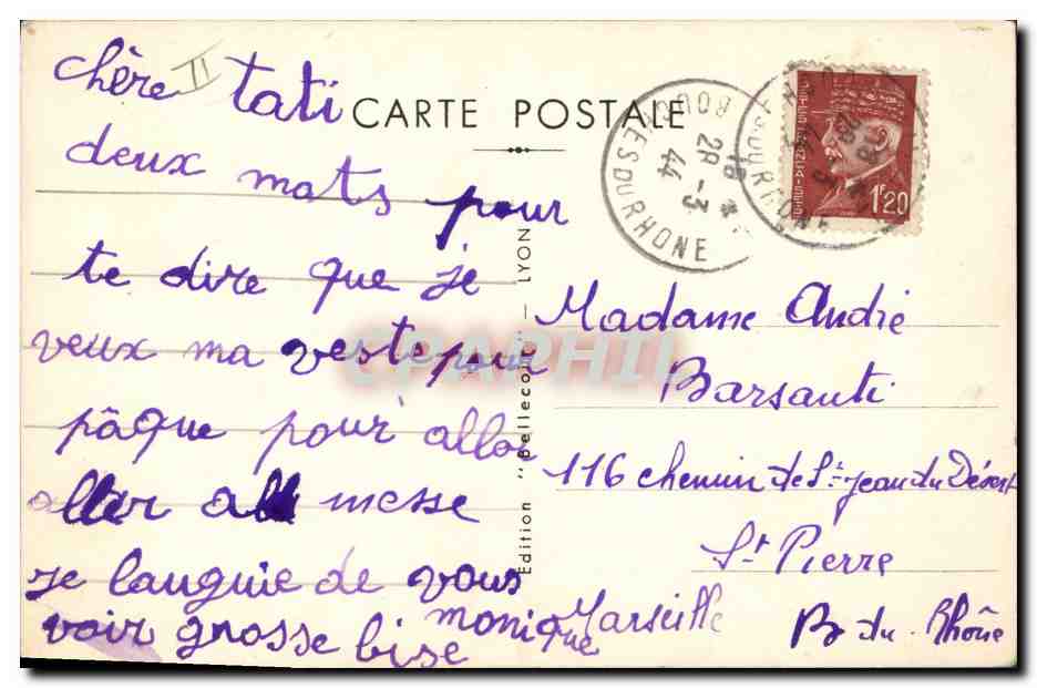 CPA Fantaisie Illustrateur Enfants  — Rückseite