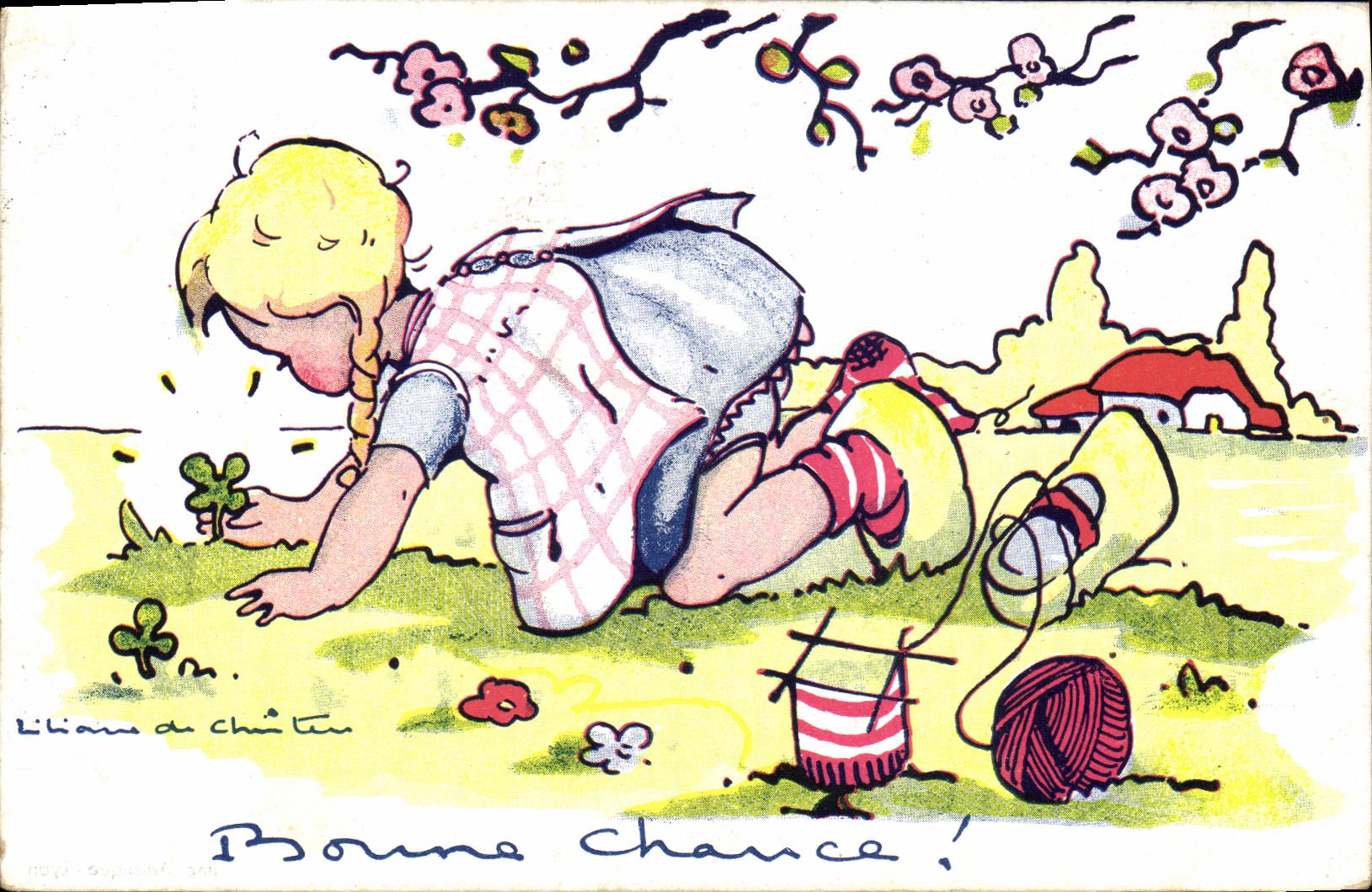 CPA Fantaisie Illustrateur Enfant