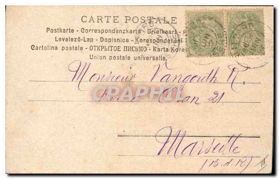 CPA Fantaisie Illustrateur Femme Ange — Rückseite