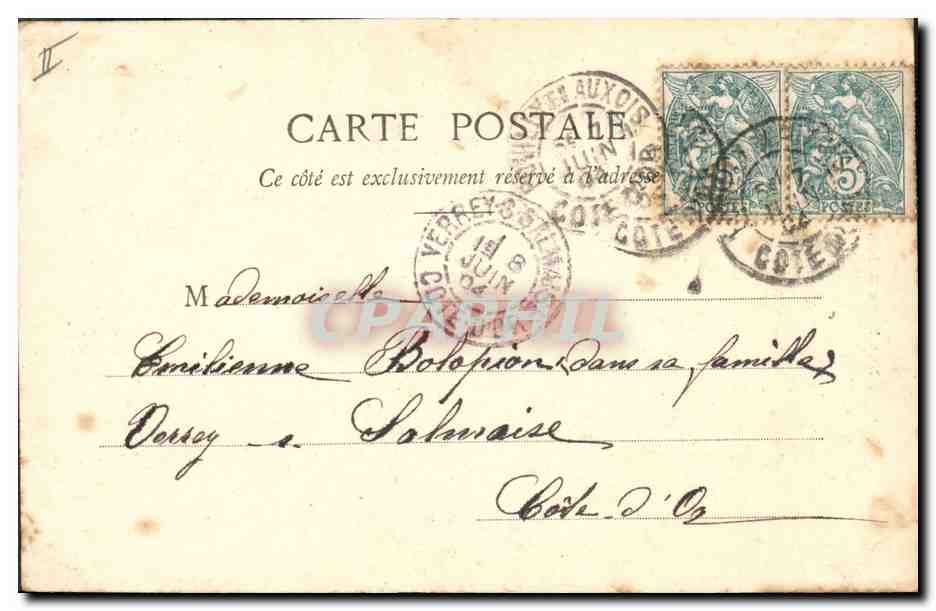 CPA Fantaisie Enfant Nos bons bebes  — Rückseite