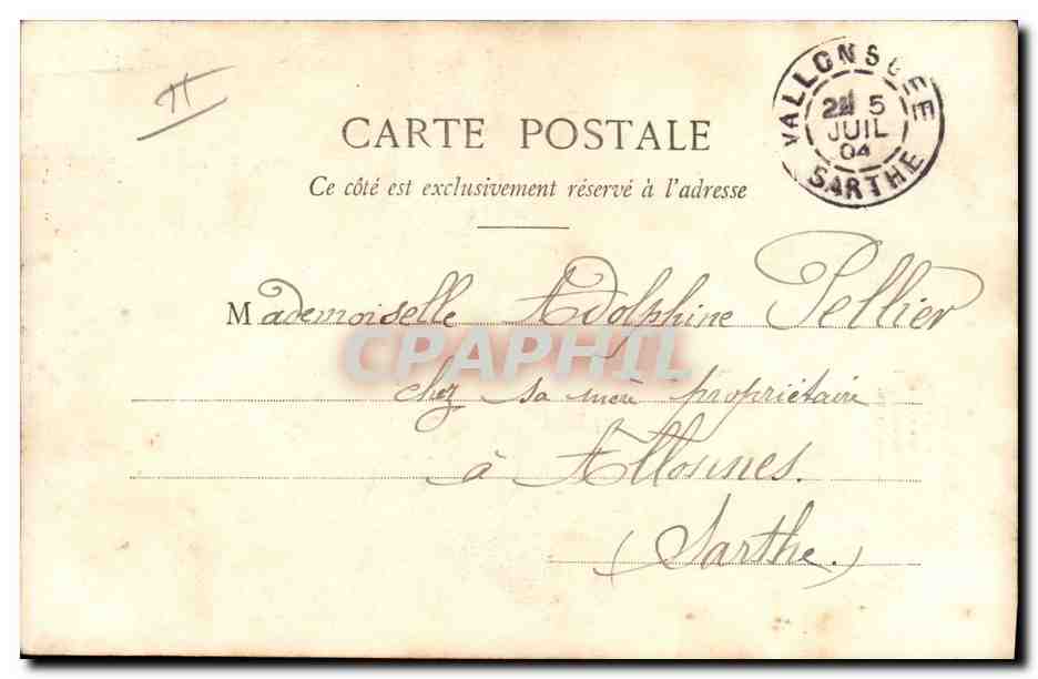 Spécialités de Pays — Foies gras de Ruffec — A. Ganorraud — Reverso