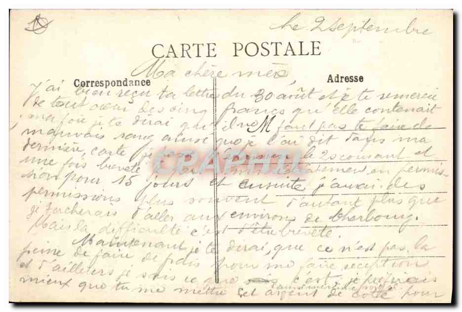 CPA Peche En mer Rentree au port par gros temps Bateaux — Rückseite