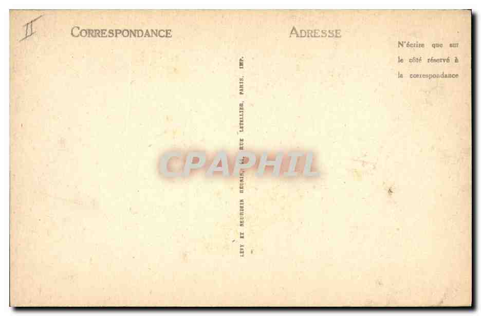 CPA Louis XVII  — Verso