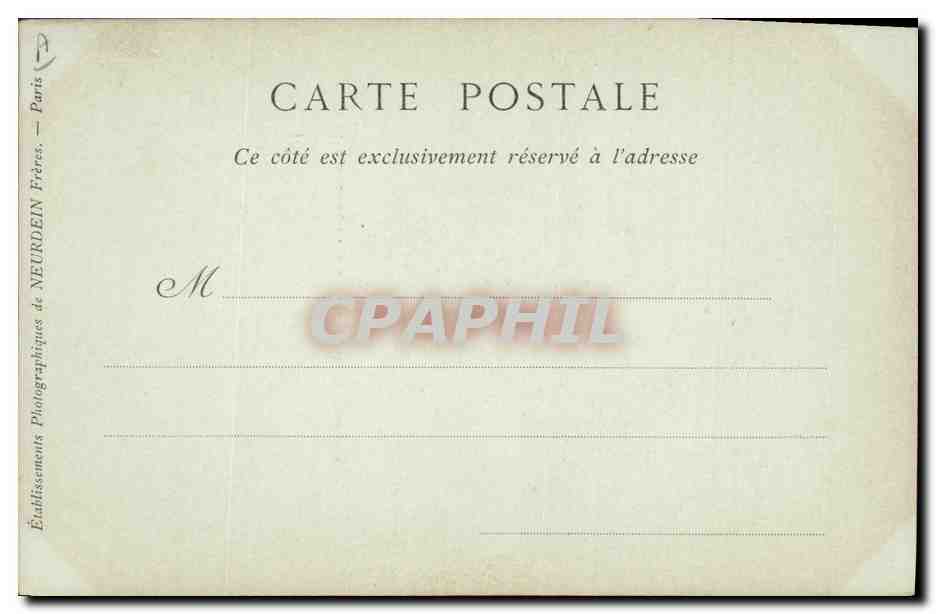CPA Malesherbes Guillaume de Lamoignon de  — Verso