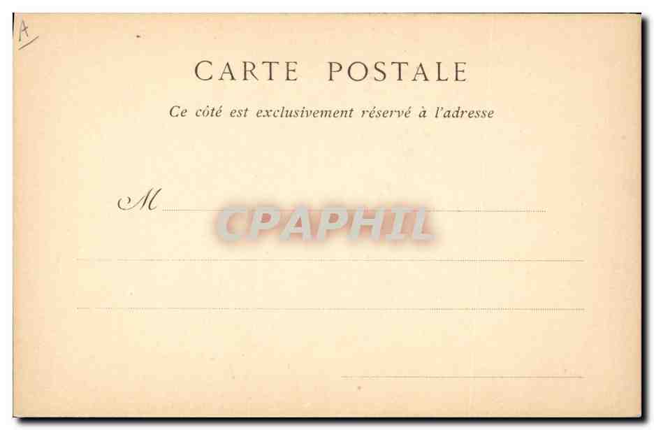 CPA Eugenie Marie de Montijo de Guzman Imperatrice des Francais — Verso