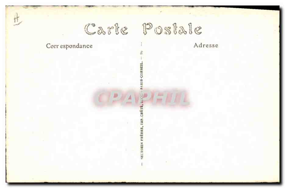 CPA Michael De Chamillart Ministre des Finances et de la guerre sous Louis XIV — Verso