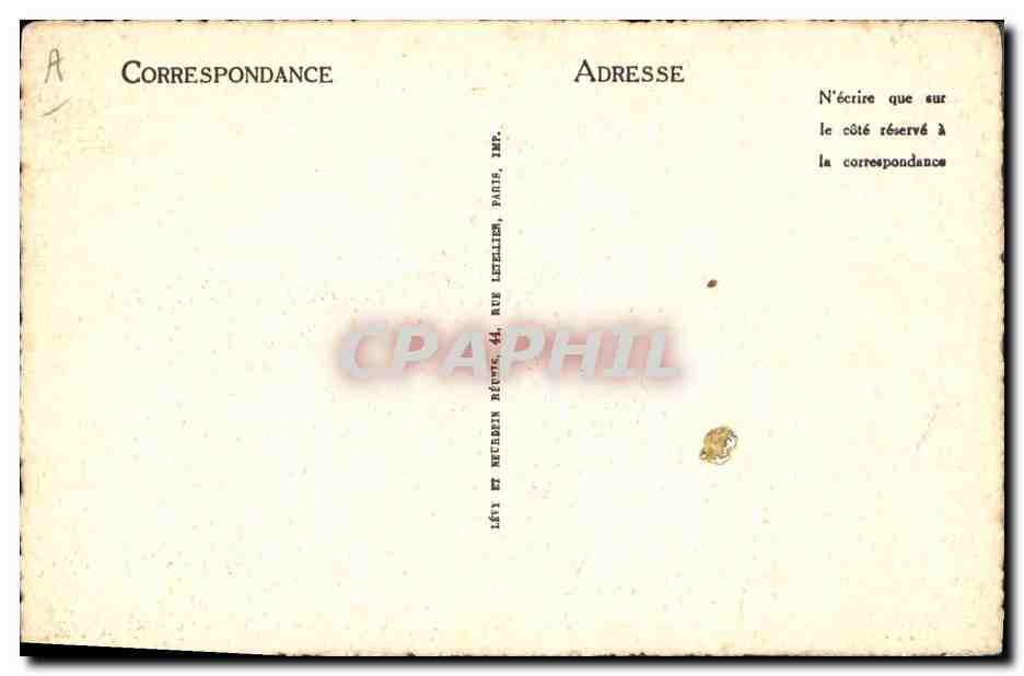 CPA Charles Ier dit Charlemagne — Verso