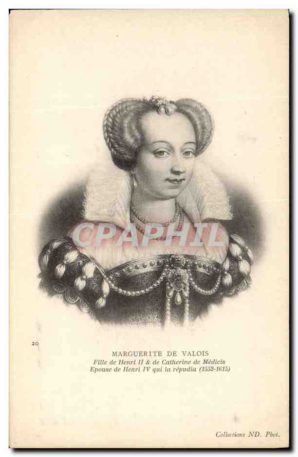 CPA Marguerite de Valois 