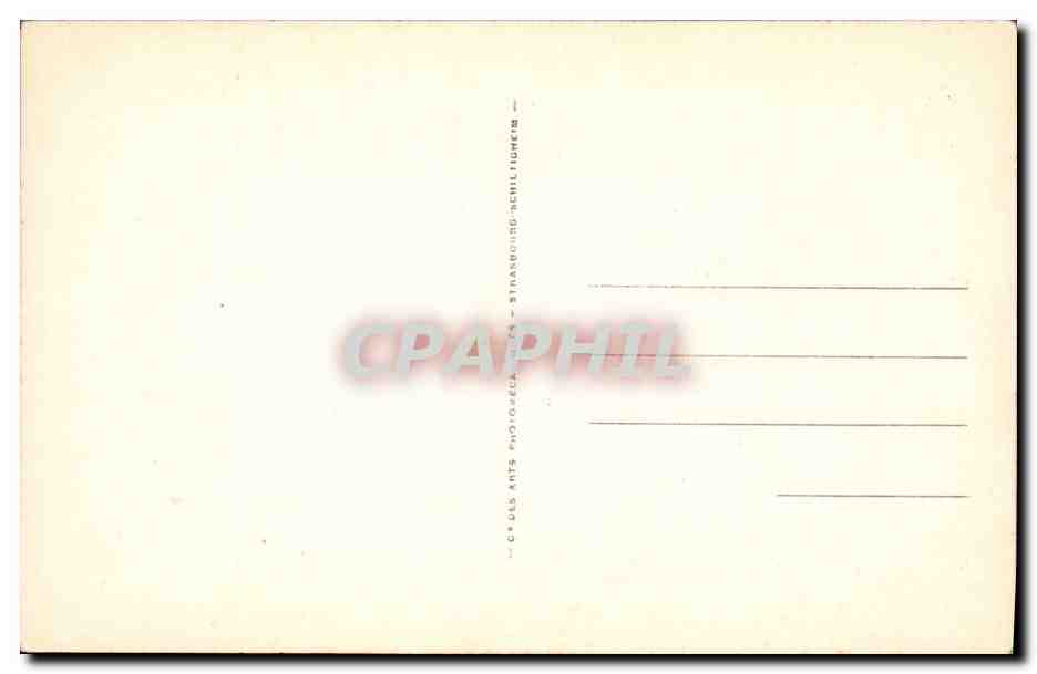 Diane de Poitiers — Portrait gravé — CPAPHIL — Verso
