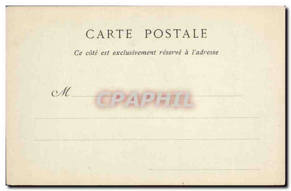 CPA Duc de Berry Fils de Charles X  — Verso